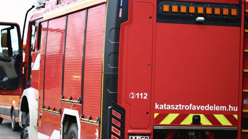 A berettyóújfalui tűzoltók is beavatkoztak a konyári tűzesethez, miután riasztást kaptak.