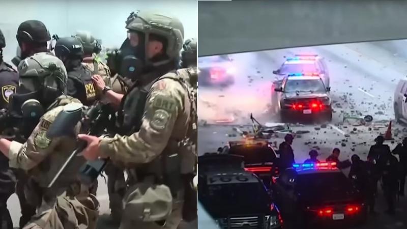 Már a tengerészgyalogosokat is mozgósították Trump támogatói a Los Angeles-i zavargások lecsillapítása érdekében.